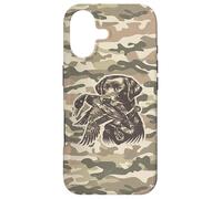 Custodia per iPhone 17 Cane da laboratorio retrò, mimetico, mimetico, da laboratorio, Labrador Southern