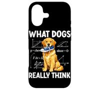 Custodia per iPhone 17 Cane divertente: cosa pensano davvero i cani | Umorismo sulle scarpe da masticare