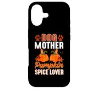 Custodia per iPhone 17 cane madre zucca amante delle spezie, drogato di spezie di zucca per favore