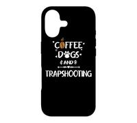 Custodia per iPhone 17 Cani da caffè e traptiro | Skeet Trap Clay Shooting