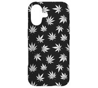 Custodia per iPhone 17 Cannabis Marijuana Leaf Weed 420 Pattern Stoner Regalo
