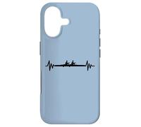 Custodia per iPhone 17 Canoa-Rowing Canoa-Rower Cardiogram M2x-Canoista Canoa