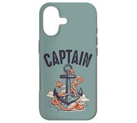 Custodia per iPhone 17 Capitano Vela Con Barca A Vela Ancora Barca Guida Nautica