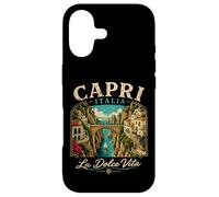 Custodia per iPhone 17 Capri Italia La Dolce Vita Vintage Italia Viaggi Italiani
