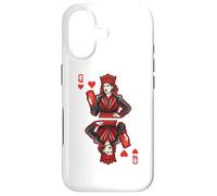 Custodia per iPhone 17 Capricciosa Regina di Cuori Classica Carte da Gioco Art