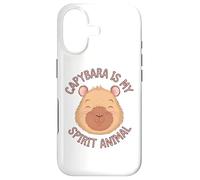 Custodia per iPhone 17 Capybara Is My Spirit Animal