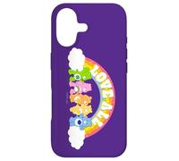 Custodia per iPhone 17 Care Bears Pride Love All Rainbow Buona fortuna, allegria, burbero