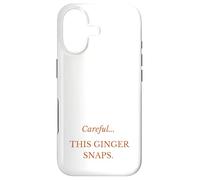 Custodia per iPhone 17 Careful. This Ginger Snaps - Funny Redhead Item