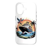 Custodia per iPhone 17 Caribbean Cruise Ship Vacation Cruising