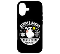 Custodia per iPhone 17 Carino Ghost Dispatcher Halloween Always Heard But Never Seen