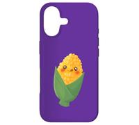 Custodia per iPhone 17 Carino Mais Carattere Kawaii Vegetale Arte
