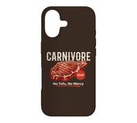 Custodia per iPhone 17 Carnivore No Tofu Bistecca Manzo Amante della Carne Grill BBQ Keto Dieta