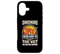 Custodia per iPhone 17 Carnotaurus Dinosaurs Never Went To The Vet Veterinarian