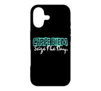 Custodia per iPhone 17 CARPE DIEM Cogli l'attimo: MOTIVAZIONALE GRANDE BLU AUDACE