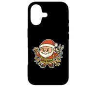 Custodia per iPhone 17 Carta da regalo di Babbo Natale Stress