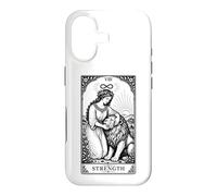 Custodia per iPhone 17 Carta dei Tarocchi Vintage Zodiaco Leone Strega Celeste Astrologia