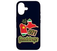 Custodia per iPhone 17 Carte et Drapeau Guadeloupe cadeau pour Guadeloupéen Gwada