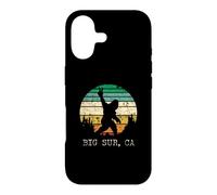 Custodia per iPhone 17 Cartello della pace Big Sur California Sasquatch, motivo: Bigfoot
