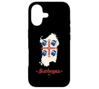 Custodia per iPhone 17 Cartina della Sardegna Quattro Mori Sardegna Italia Pride Design