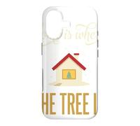 Custodia per iPhone 17 Casa è dove l'albero è Natale