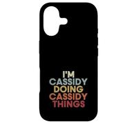 Custodia per iPhone 17 Cassidy Name Cassidy Personalized Name First Given