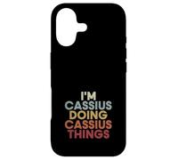 Custodia per iPhone 17 Cassius Name Cassius Personalized Name First Given