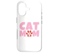 Custodia per iPhone 17 Cat Mom - Regalo per la festa della mamma per la mamma amante dei gatti - simpatico gatto