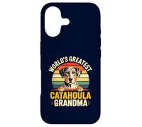 Custodia per iPhone 17 Catahoula Grandma Worlds Greatest Leopard Dog Retro