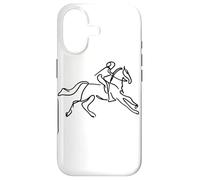 Custodia per iPhone 17 Cavaliere a cavallo Abbozzo di proprietario di cavallo