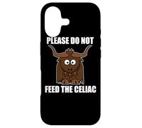 Custodia per iPhone 17 Celiachia Divertente Si prega di non nutrire il celiachia