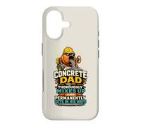 Custodia per iPhone 17 Cement Mason Concrete Dad Humor