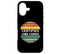 Custodia per iPhone 17 Certificato Vibe Coder - Retro Vintage Tramonto
