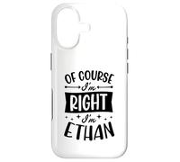 Custodia per iPhone 17 Certo che ho ragione Sono Ethan Nome personalizzato