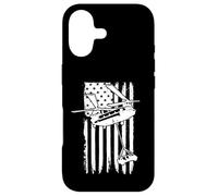 Custodia per iPhone 17 CH-47 Chinook bandiera americana elicottero militare Chinook