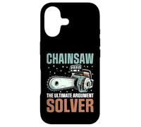 Custodia per iPhone 17 Chainsaw The Ultimate Argument Solver Motosega