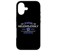 Custodia per iPhone 17 Chase Relentless - Urban Typography Streetwear