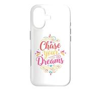 Custodia per iPhone 17 Chase Your Dream Inspirational Motivation Typography