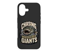Custodia per iPhone 17 Chasing Whiskered Giants Citazione Cacciatore di Pesce Gatto
