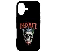 Custodia per iPhone 17 Checkmate King Skull - Re Creepy Figure Amante degli Scacchi