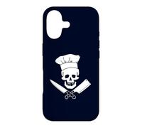 Custodia per iPhone 17 Chef Skull Funny Kitchen Pirate Cuoco culinario