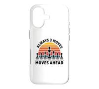 Custodia per iPhone 17 Chess Strategy Always Three Moves Ahead, maglietta da uomo e donna