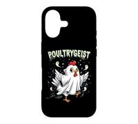 Custodia per iPhone 17 Chicken Ghost Poultrygeist Halloween Costume Farmer