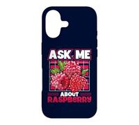 Custodia per iPhone 17 Chiedimi informazioni su Raspberry Cute Raspberry Joke