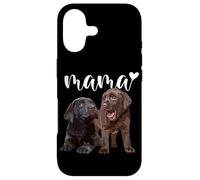 Custodia per iPhone 17 Chocolate Lab Mom The Lab Mamma Labrador marrone Mama Lab Dog