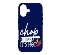 Custodia per iPhone 17 Chop It Like Its Hot Pepper - Divertente costume da chef