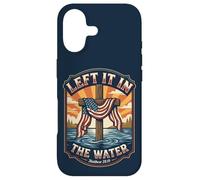 Custodia per iPhone 17 Christian American Baptism Let It In The Water Matthew 28