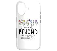 Custodia per iPhone 17 Christian Ephesians 3:19 Loved Beyond Measure Jesus Loves Me