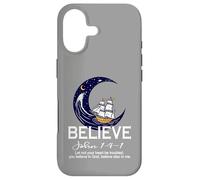 Custodia per iPhone 17 Christian Faith Believe In Christ Bibbia Versi Veliero