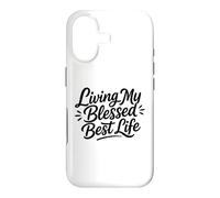 Custodia per iPhone 17 Christian Positive Inspiration Living My Blessed Best Life