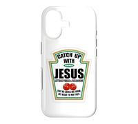 Custodia per iPhone 17 Christian recupera il salmo con Gesù 37:4